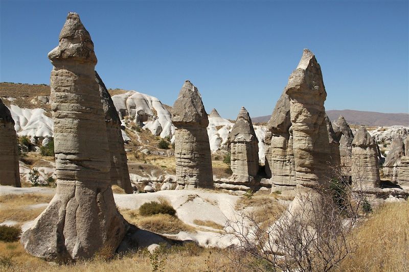 Cheminée des fées dans la vallée amour - Parc national de Göreme - Cappadoce - Turquie