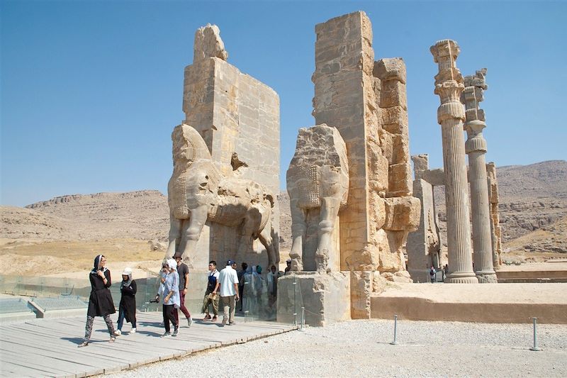  Porte de toutes les nations - Palais de Persepolis - Iran