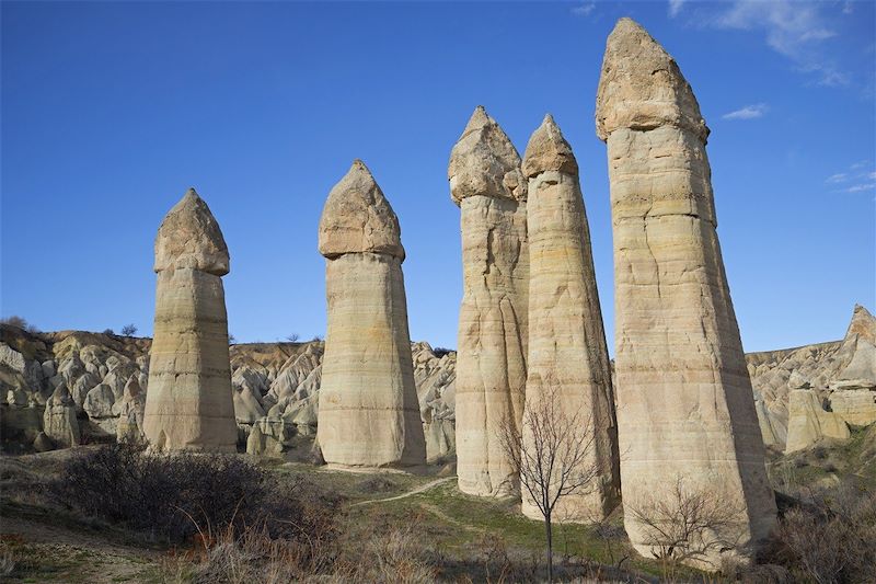 Cheminée des fées dans la vallée blanche - Cappadoce - Turquie