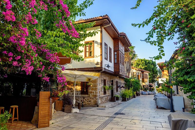Quartier Kaleiçi à Antalya - Turquie