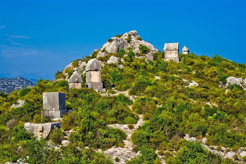 Tombeau lycien - Côte Lycienne - Turquie