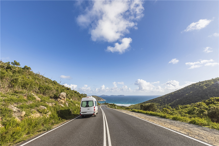 Roadtrip en van sur les côtes australiennes