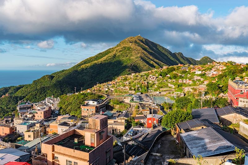 Vue sur le village de Jiufen - Taïwan