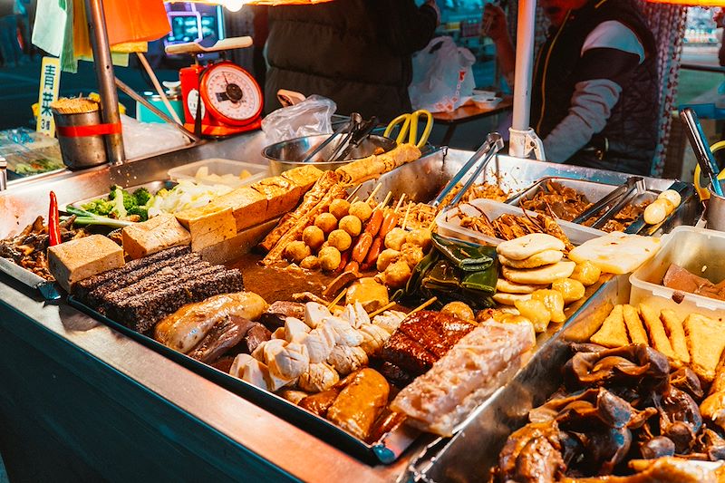 Marché nocturne de Taïwan