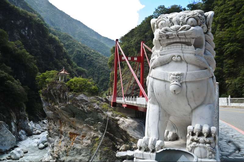 Statue dans le parc national de Taroko - Taïwan