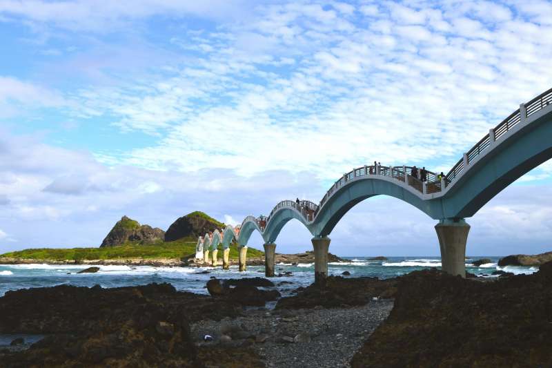Le pont dragon de Sanxiantai - Taïwan