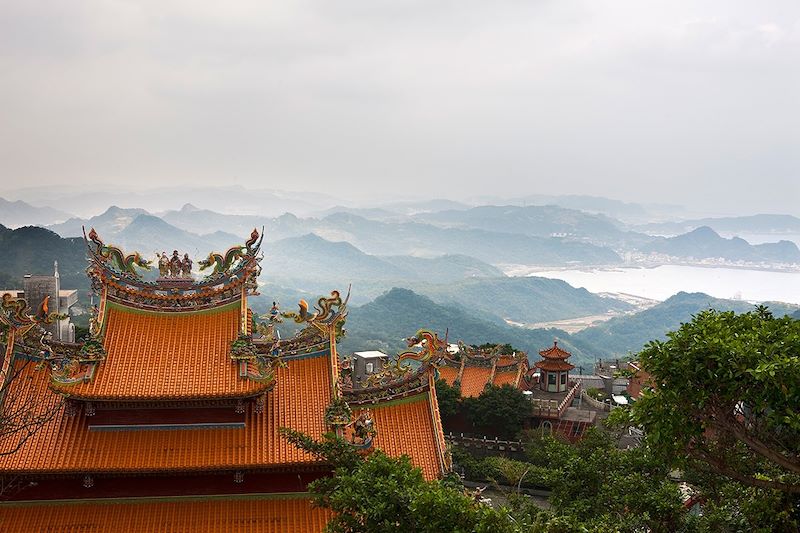 Vue panoramique à Jiufen - Taïwan