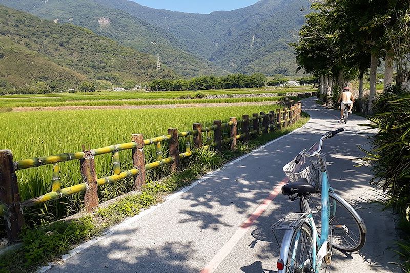 À vélo dans les environs de Taïtung - Taïwan