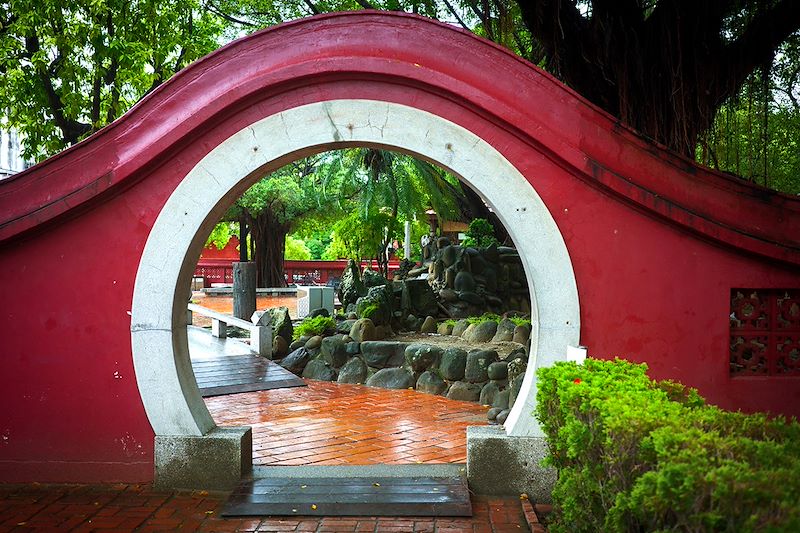 Enceinte de la tour Chihkan - Tainan - Taïwan