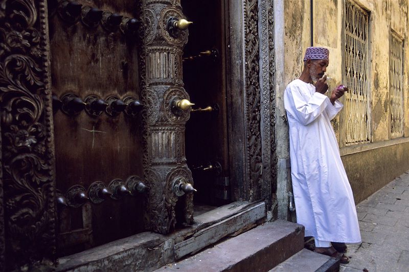 Dans les rues du quartier de Stone Town - Zanzibar - Tanzanie