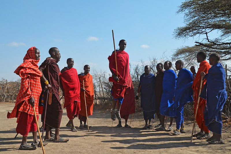 Dans un village maasaï - Tanzanie