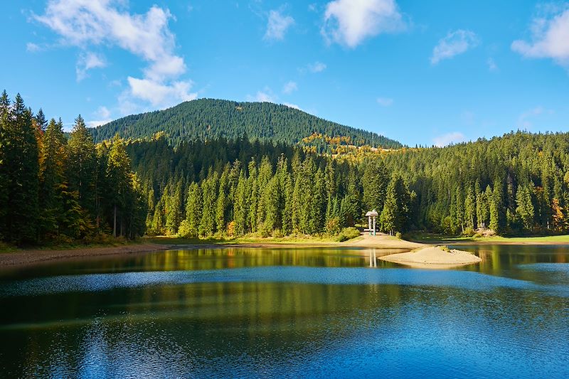 Lac au Parc national du Synevyr - Oblast de Transcarpatie - Ukraine