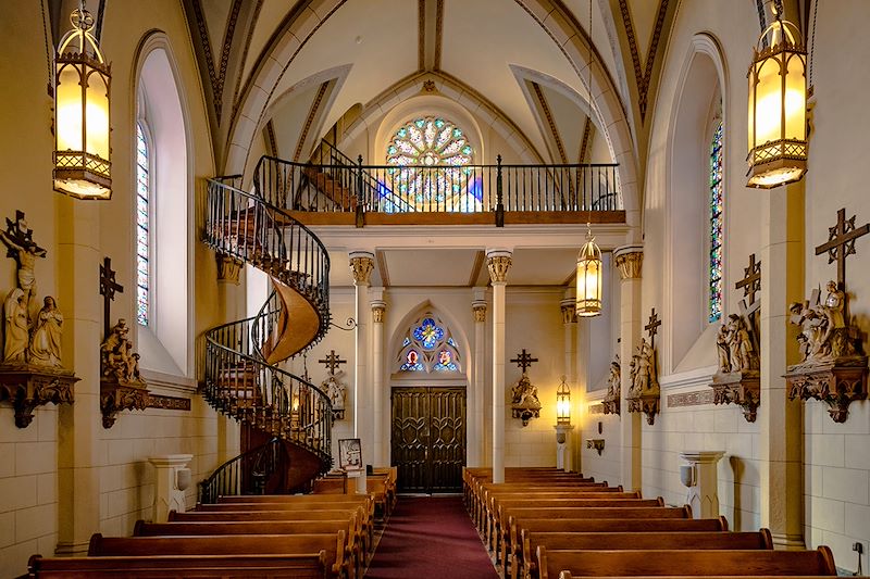 Loretto Chapel à Santa Fe - Nouveau-Mexique - États-Unis