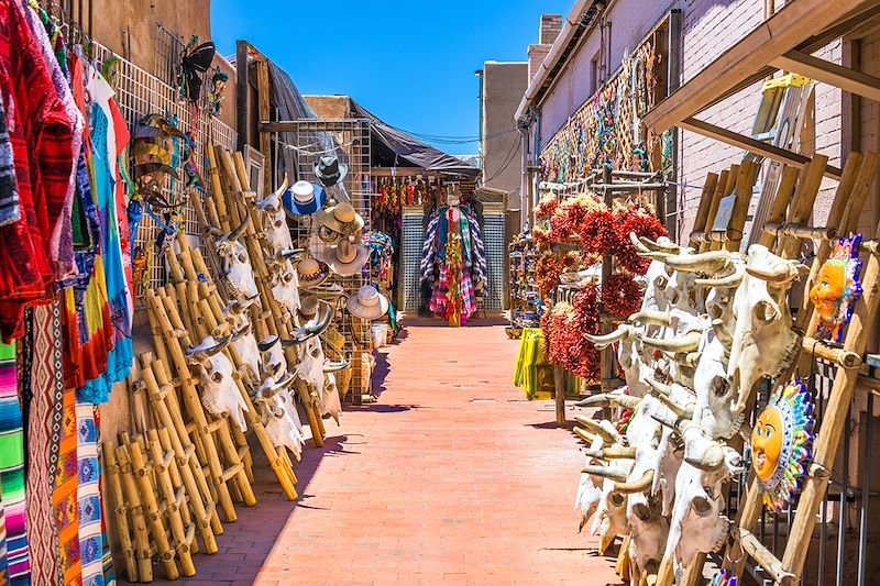 Marché à Santa Fe - Nouveau-Mexique - États-Unis