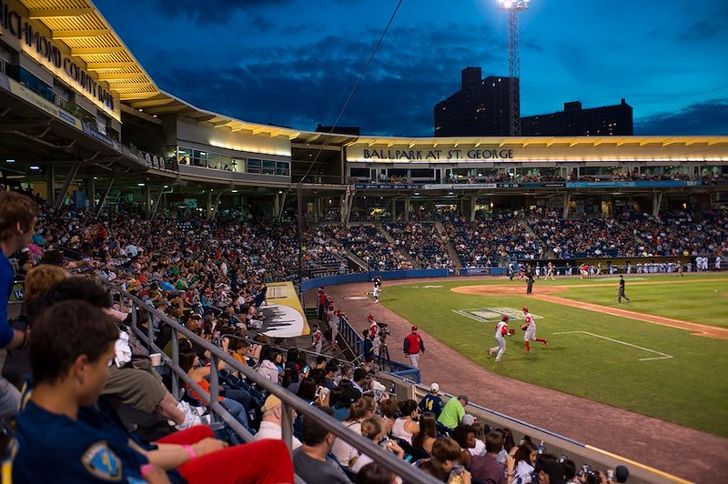Match de Baseball (Yankees de Staten Island) - New York City - États-Unis
