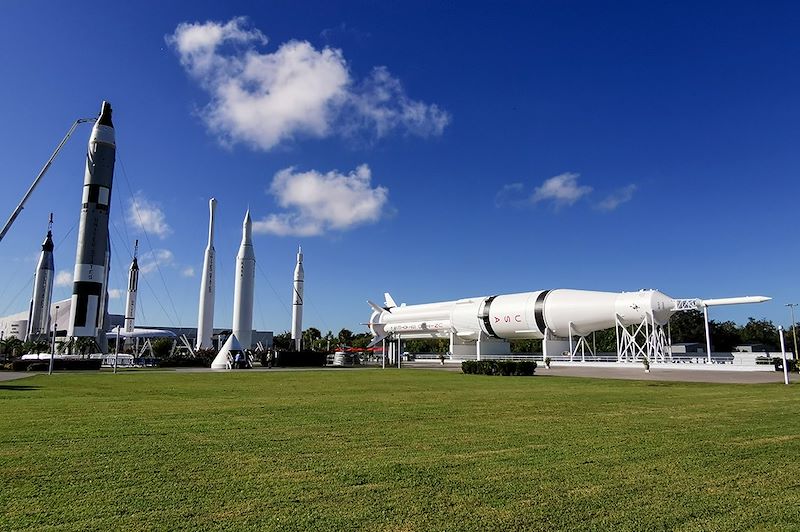 Rocket garden - Kennedy Space Center -  Cap Canaveral - Etats-Unis