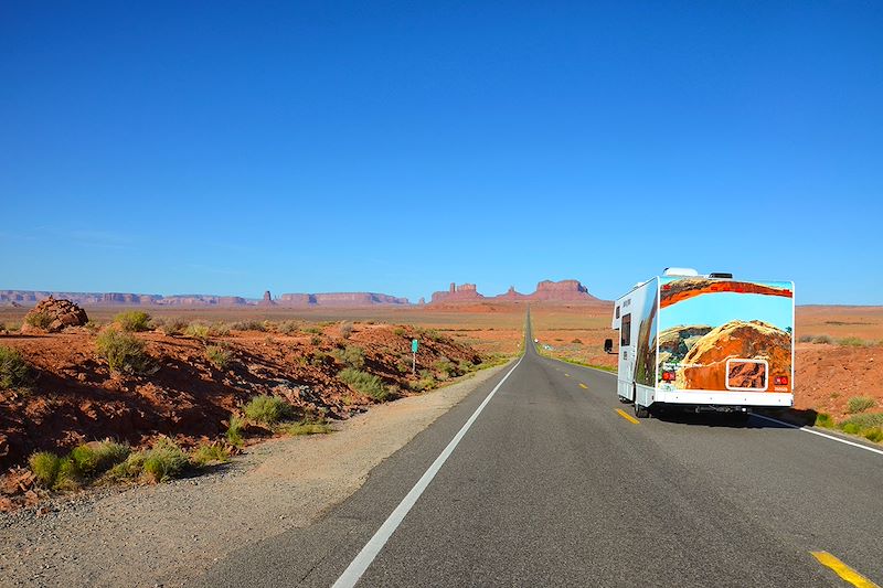Forrest Gump Point sur l'US Route 163 - Utah - États-Unis