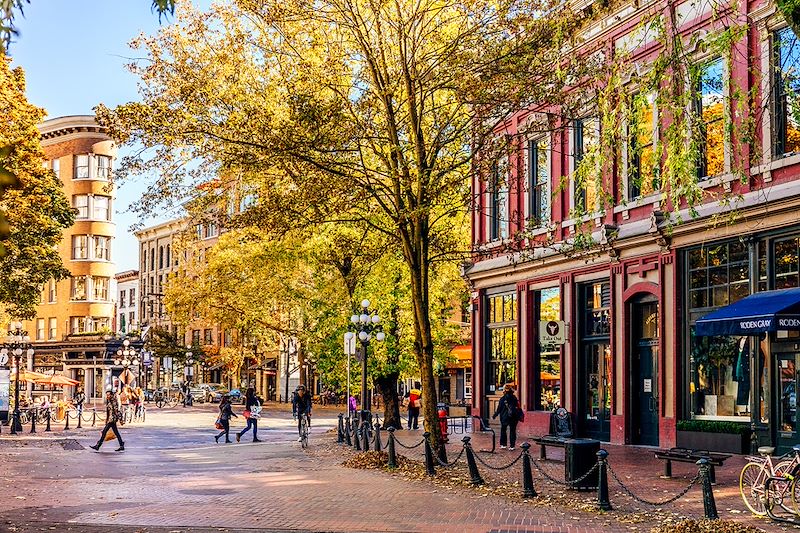 Quartier de Gastown - Vancouver - Colombie-Britannique - Canada