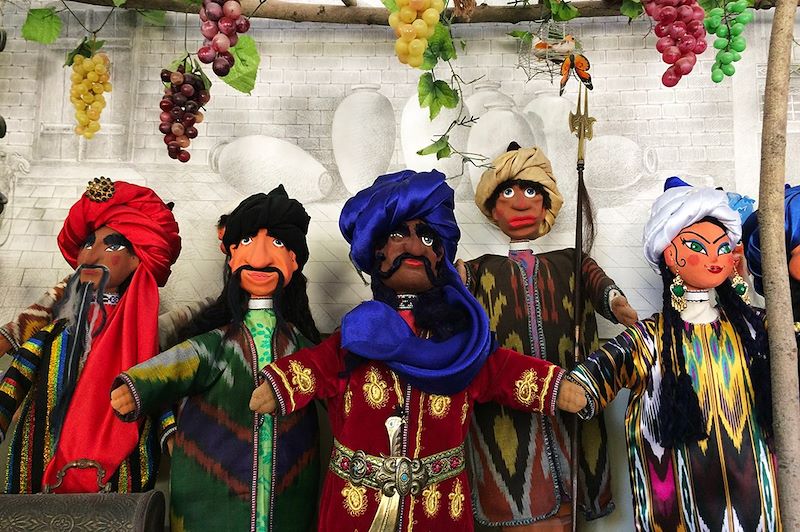 Marionnettiste en Ouzbékistan