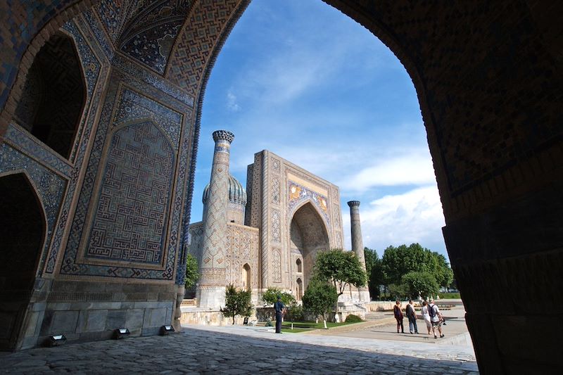 Médersa Cher-Dor - Place du Réghistan - Samarcande - Ouzbékistan