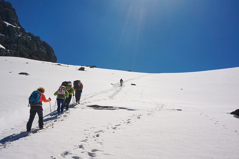 Montée du Col Alaoudin - Tadjikistan