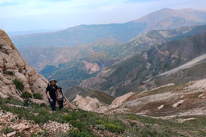 Randonneurs à Monts Hissar - Ouzbékistan