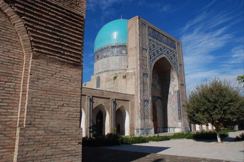 Mosquée Kok Gumbaz dans le complexe Dorut Tilyovat - Chakhrisabz - Ouzbekistan