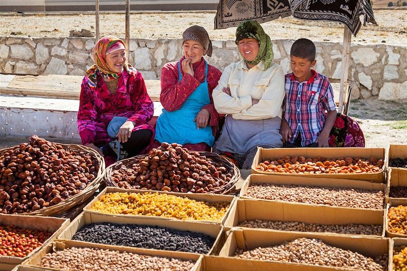 Marché en Ouzbékistan