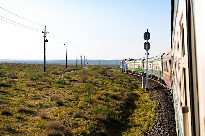 À bord de l'Orient Silk Road Express 