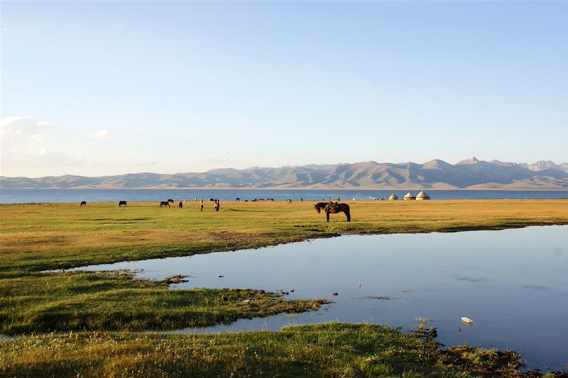 Lac Song Kul - Kirghizie