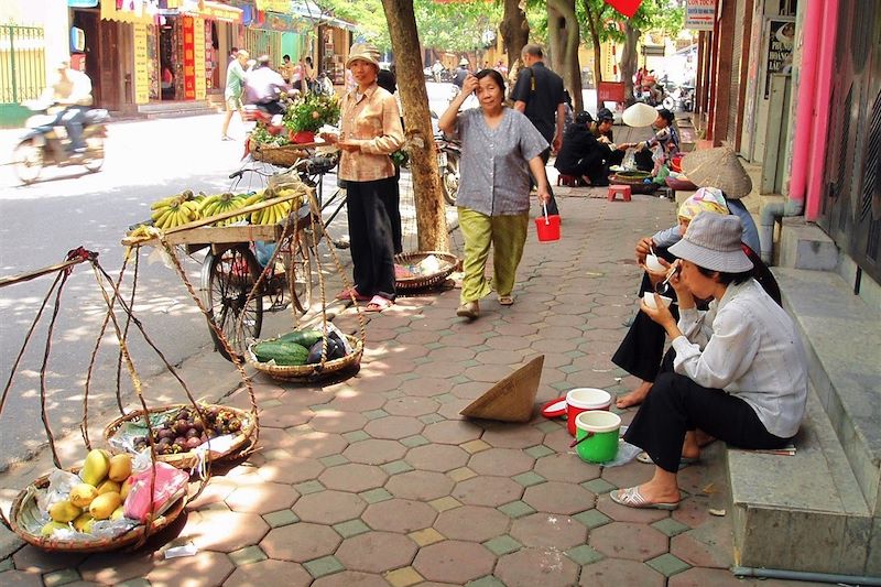 Dans les rues d'Hanoï - Vietnam