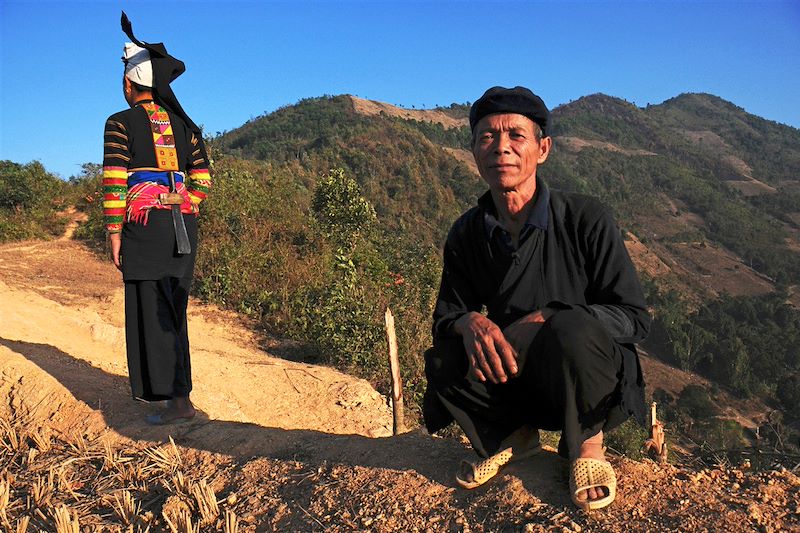 Ethnie des Lolo noirs - Province de Cao Bang - Vietnam