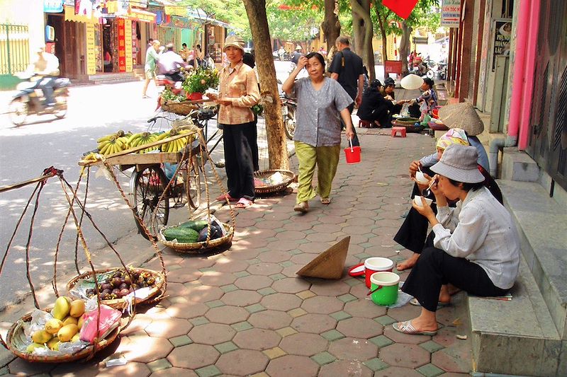 Dans les rues d'Hanoï - Vietnam