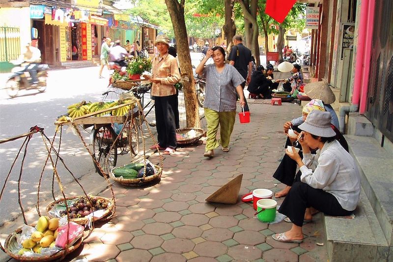 Dans les rues d'Hanoï - Vietnam