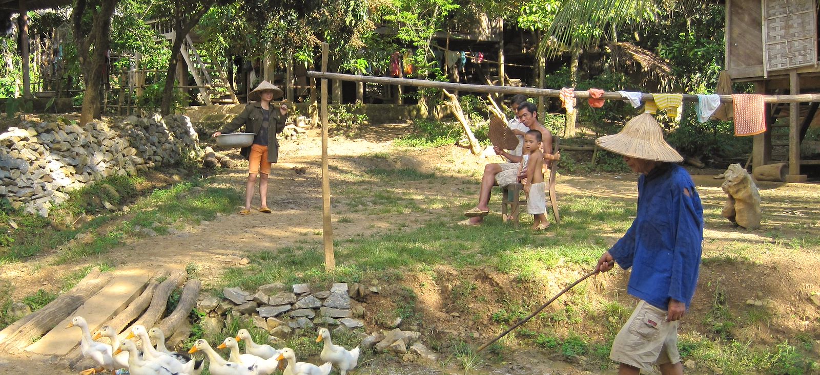 Image Randonnée tonkinoise et pagode de l'Annam