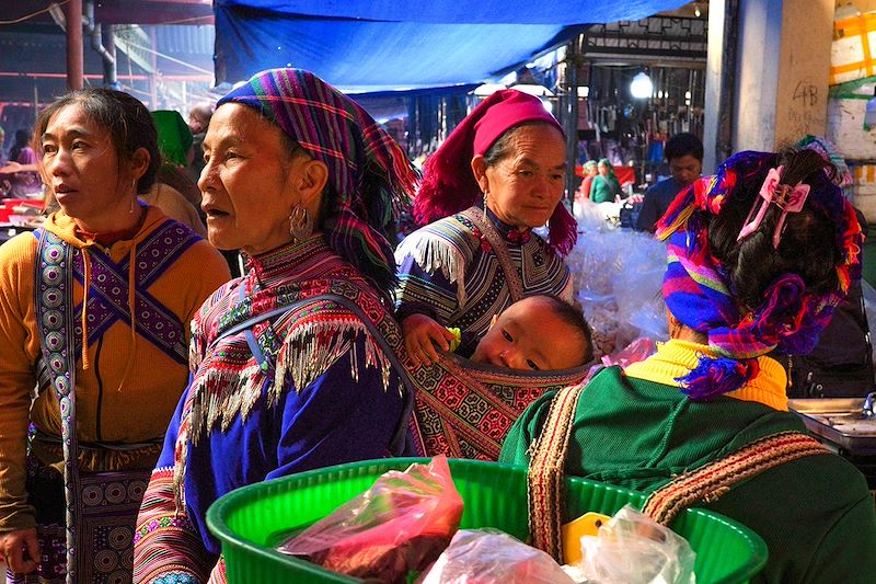 Marché Hmong de Si Ma Cai - Vietnam