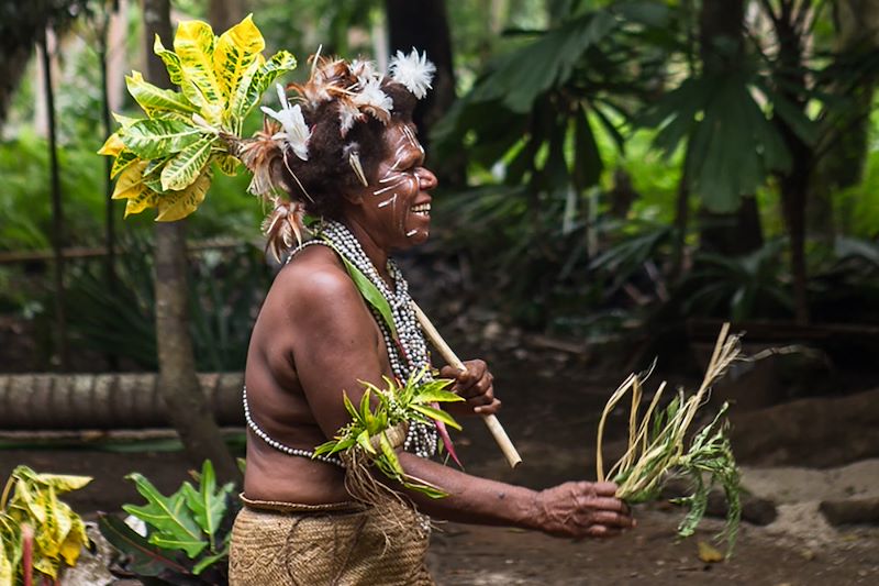 Danse traditionnelle Nambas sur l'île de Malekula (Mallicolo) - Vanuatu