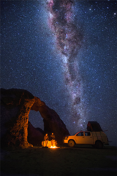 Bivouac dans le parc national du Namib-Naukluft - Namibie