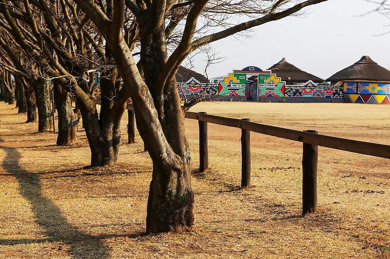 Village Ndébélé - Région de Mpumalanga - Afrique du Sud