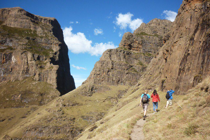 Randonnée sur l'Amphithéâtre Rock - Afrique du Sud