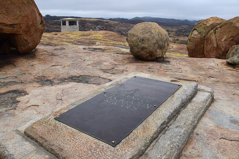 Tombe de Cecil Rhodes dans les Monts Matobo - Zimbabwe