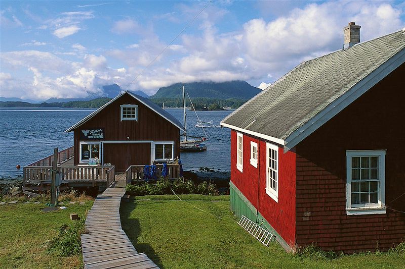 Panorama des Rocheuses à l'île de Vancouver