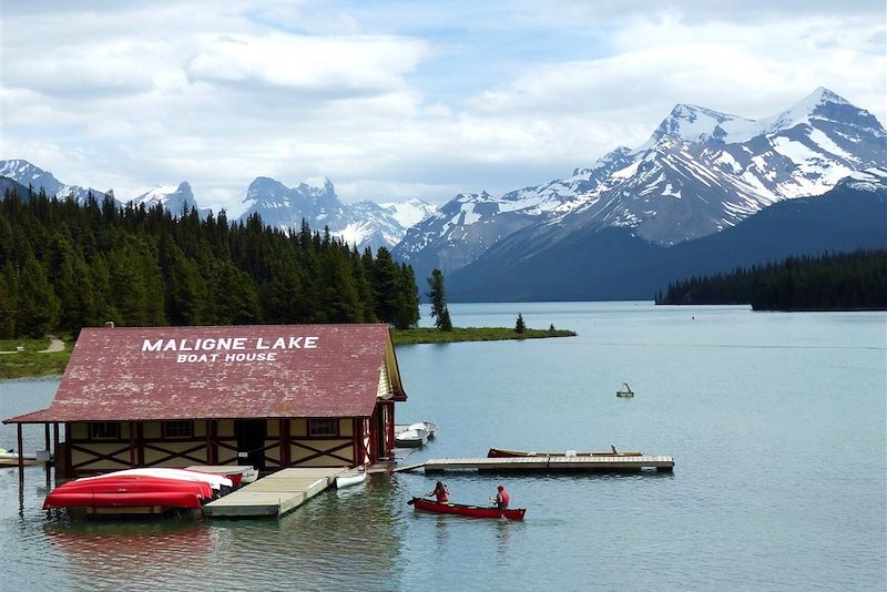 Lac Maligne - Parc national de Jasper - Alberta - Canada