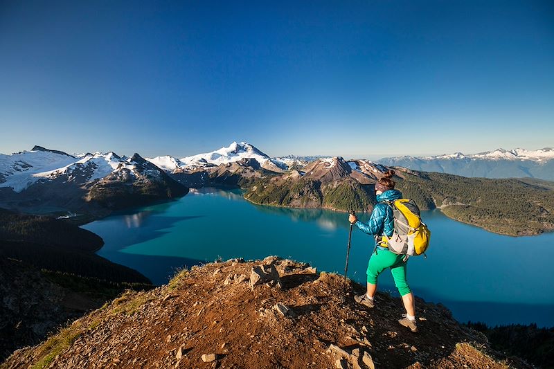 Randonnée dans le parc provincial Garibaldi - Colombie-Britannique - Canada