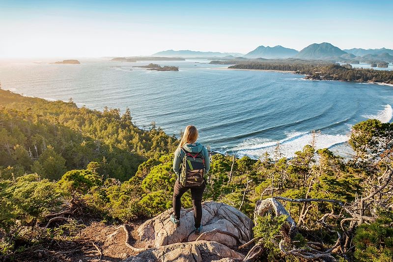 Randonnée dans la réserve de parc national Pacific Rim - Île de Vancouver - Colombie-Britannique - Canada