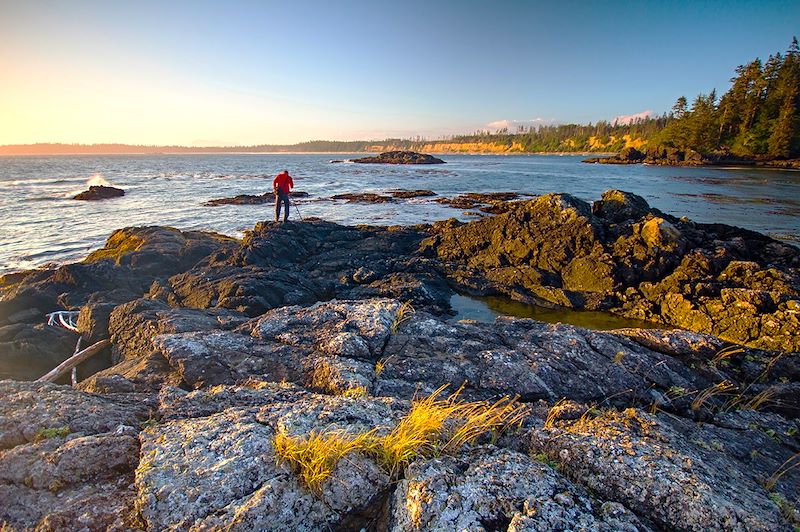 Panorama des Rocheuses à l'île de Vancouver