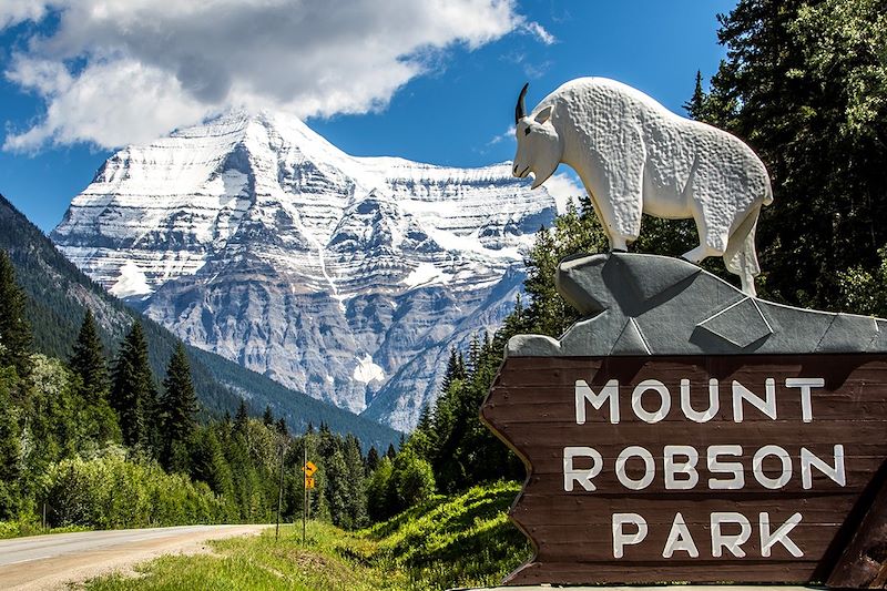 Entrée du Parc provincial du Mont-Robson - Colombie-Britannique - Canada