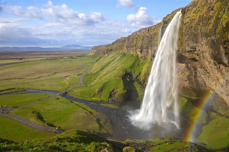 Chute de Seljalandsfoss - Suðurland - Islande