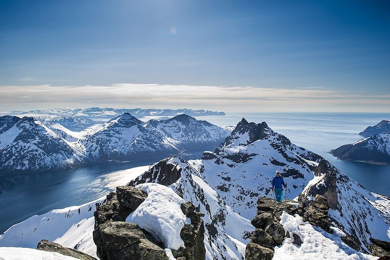 Aurores boréales à 69° Nord