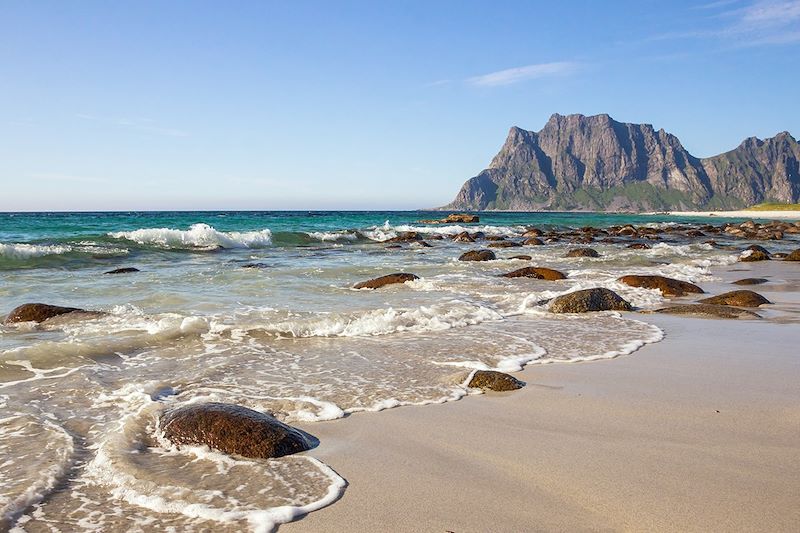 Un grand bain dans les Lofoten !